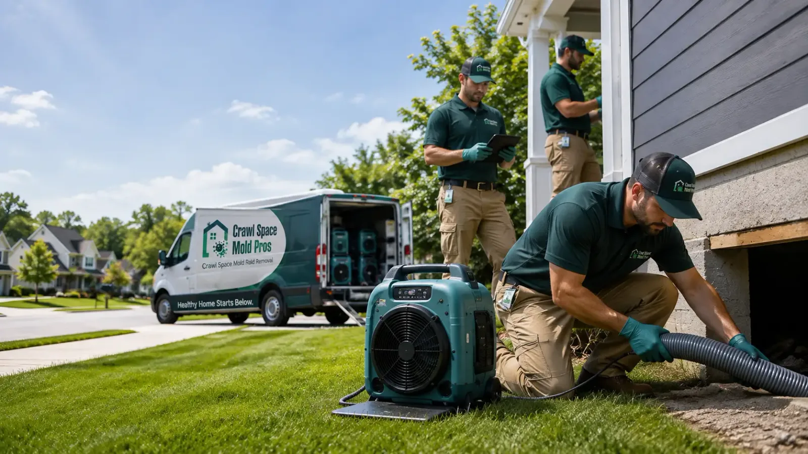 Crawl Space Mold Removal in Julesburg, CO